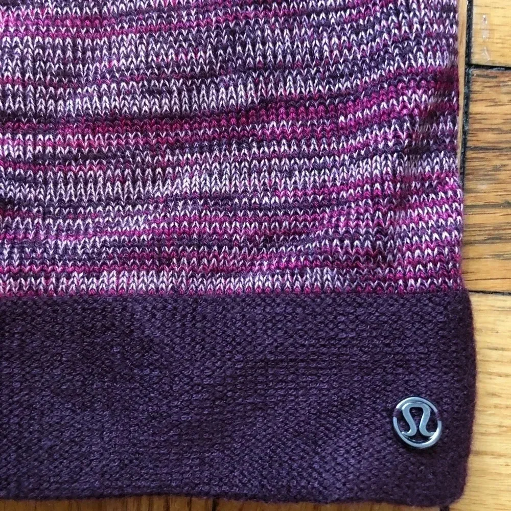 Lululemon Burgundy Beanie Hat winter cozy hat